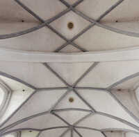 Ansicht Gewölbe Presbyterium von unten